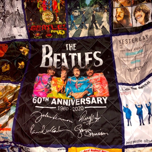 Other - Beatles 60th Anniversary light weight quilt.